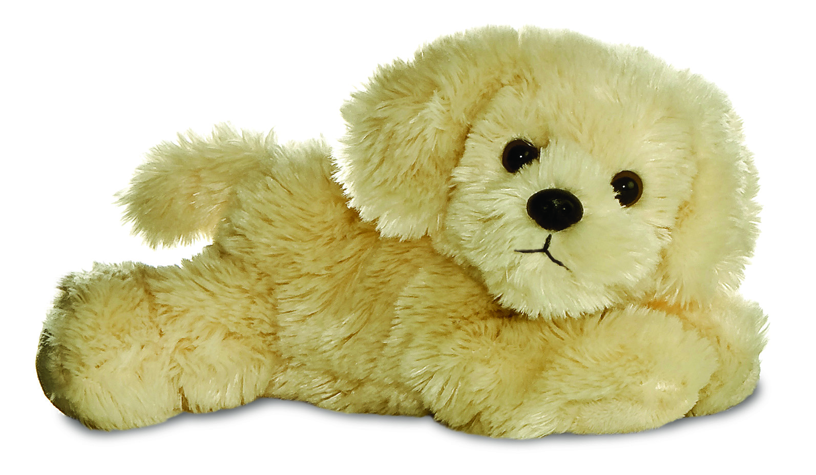 Mini Flopsies Aurora World 31252 Bailie Golden Retriever Plüschtier Stofftier 20,3 cm, weiches Spielzeug, cremefarben