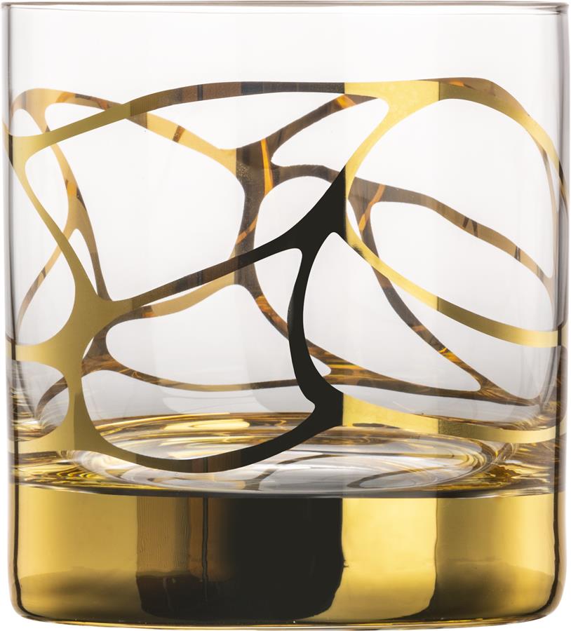 Glashütte Eisch Whiskyglas 500/14 Stargate gold 49950014