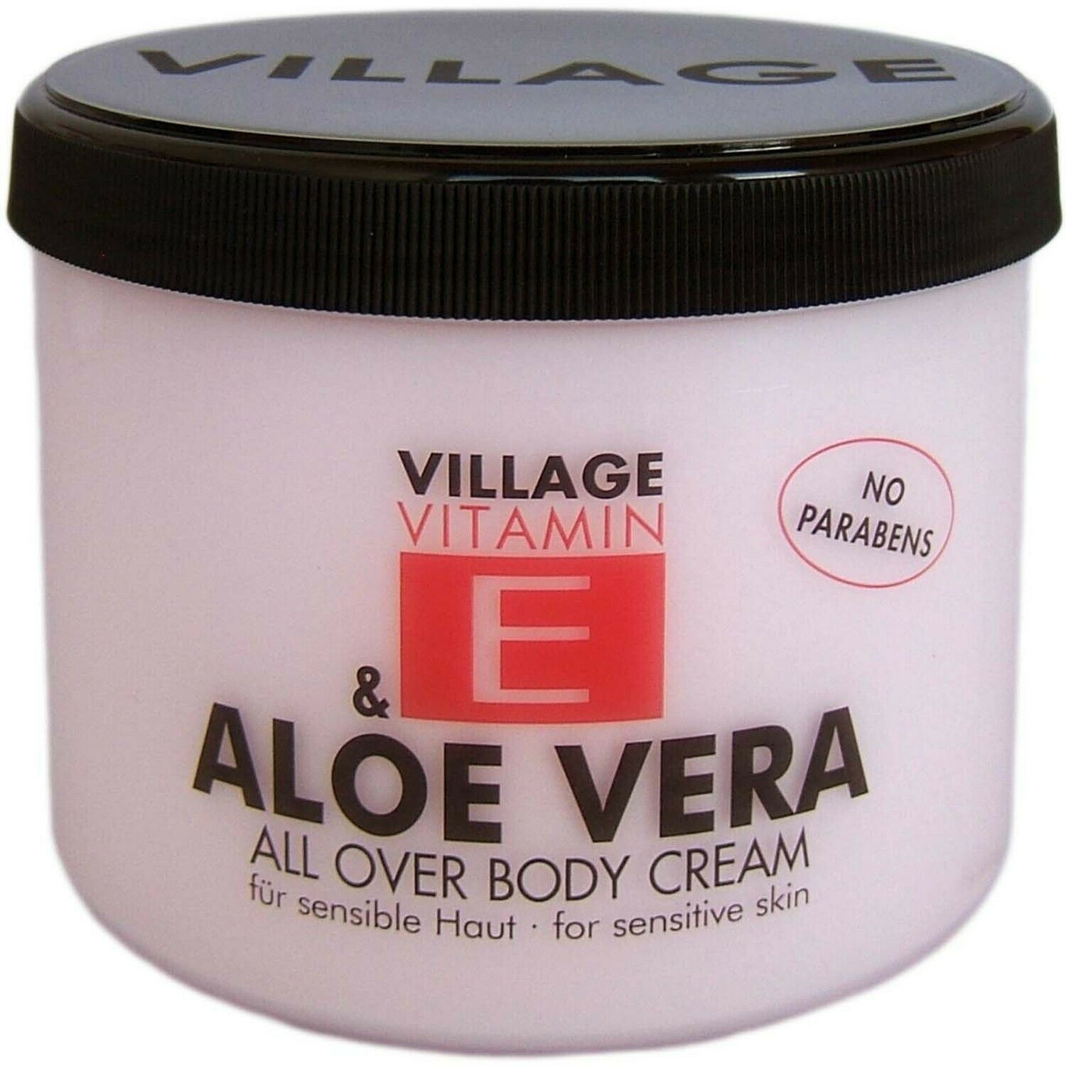 Village 9506-01 Aloe Vera Body Cream 500ml mit Vitamin E