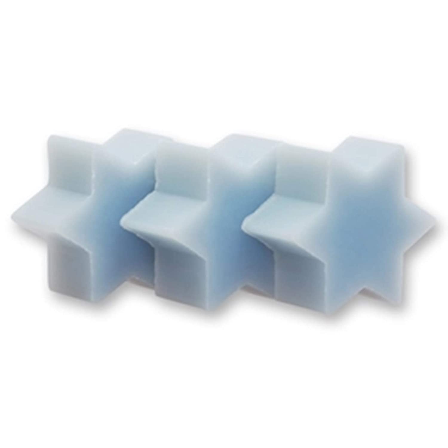10 Seifensterne EISBLUME Florex Schafmilchseife Gastgeschenk Adventskalenderfüllung W7546EB-10