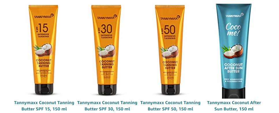 Tannymaxx Coconut SPF 50 / LSF 50 Tanning Butter Reichhaltige Kokosnussbutter 2903010000