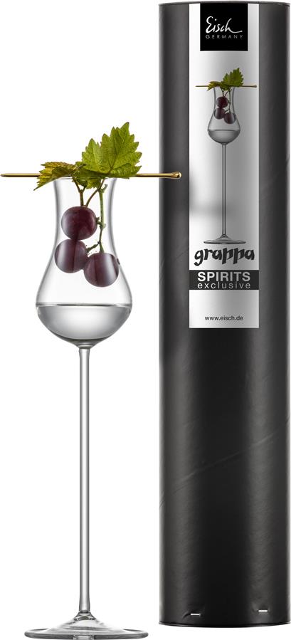 Glashütte Eisch Grappaglas 572/4.5 in Geschenkröhre Spirits Exclusiv 47757245