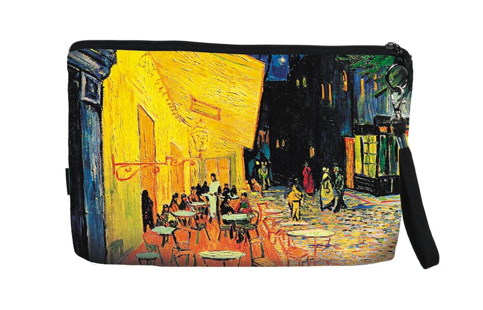 Fridolin Kulturtasche, Van Gogh, Café de Nuit,  25 x 16 x 3 cm Nr. 19376