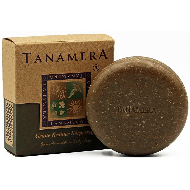 Tanamera® Grüne Kräuter Körperseife, 100g