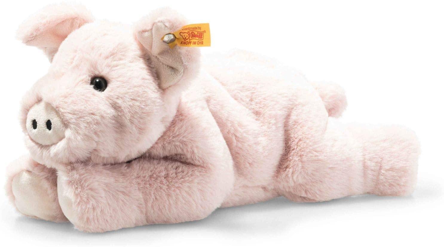 Steiff Soft Cuddly Friends Piko Schwein-28 cm-Kuscheltier für Kinder-weich & kuschelig-waschbar-rosa (063978)