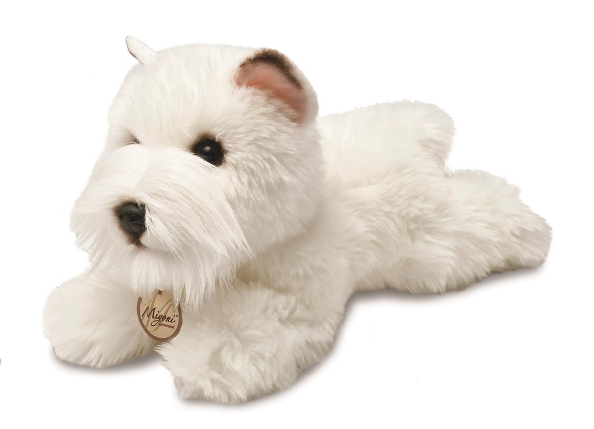 MiYoni - Westie 13127  20cm, Plüschtier, weiß, 8In Aurora World Stofftier Plüschtier Hund