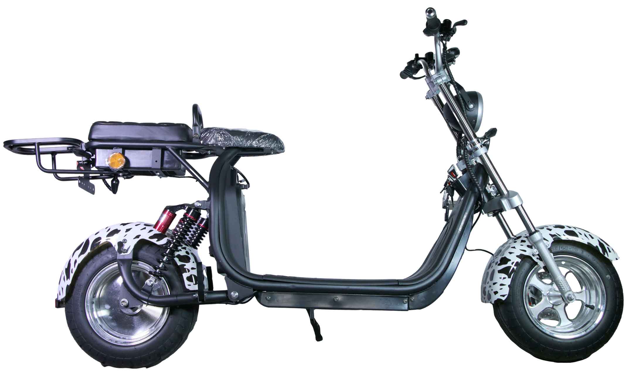 RocknBikes CP1.6 Elektroroller Motorroller 45km/h Taurus Elektro-Scooter CitiyCoco Alu-Felgen Akku 60V20Ah komplett zusammengebaut