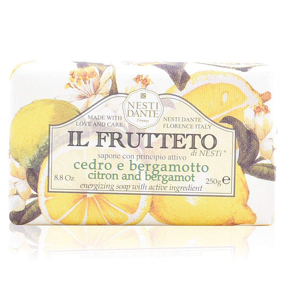 Il Frutteto Citron & Bergamotte 250 g Nesti Dante-Seifen mit natürlichen Inhaltsstoffen traditionellen Herstellung nach alter Handwerkstradition