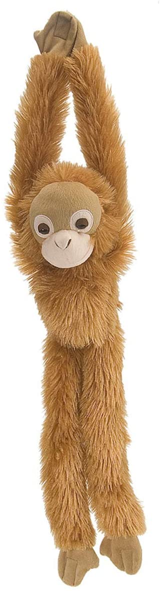 Wild Republic 15254 - Hanging Monkey Orang-Utan Plüsch-Affe, 51 cm