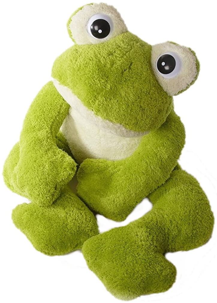 Inware 6228 - Kuscheltier Frosch Freaky, grün, XXL - 97 cm