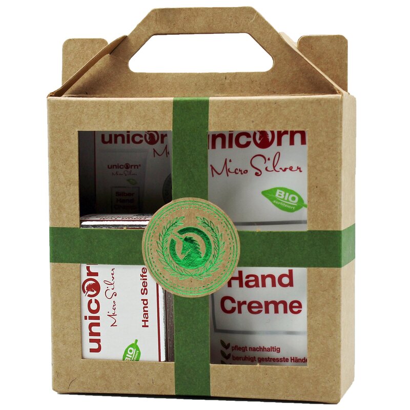 unicorn® Handpflege-Set &bdquo;Happy-Hands&ldquo; SMALL grün