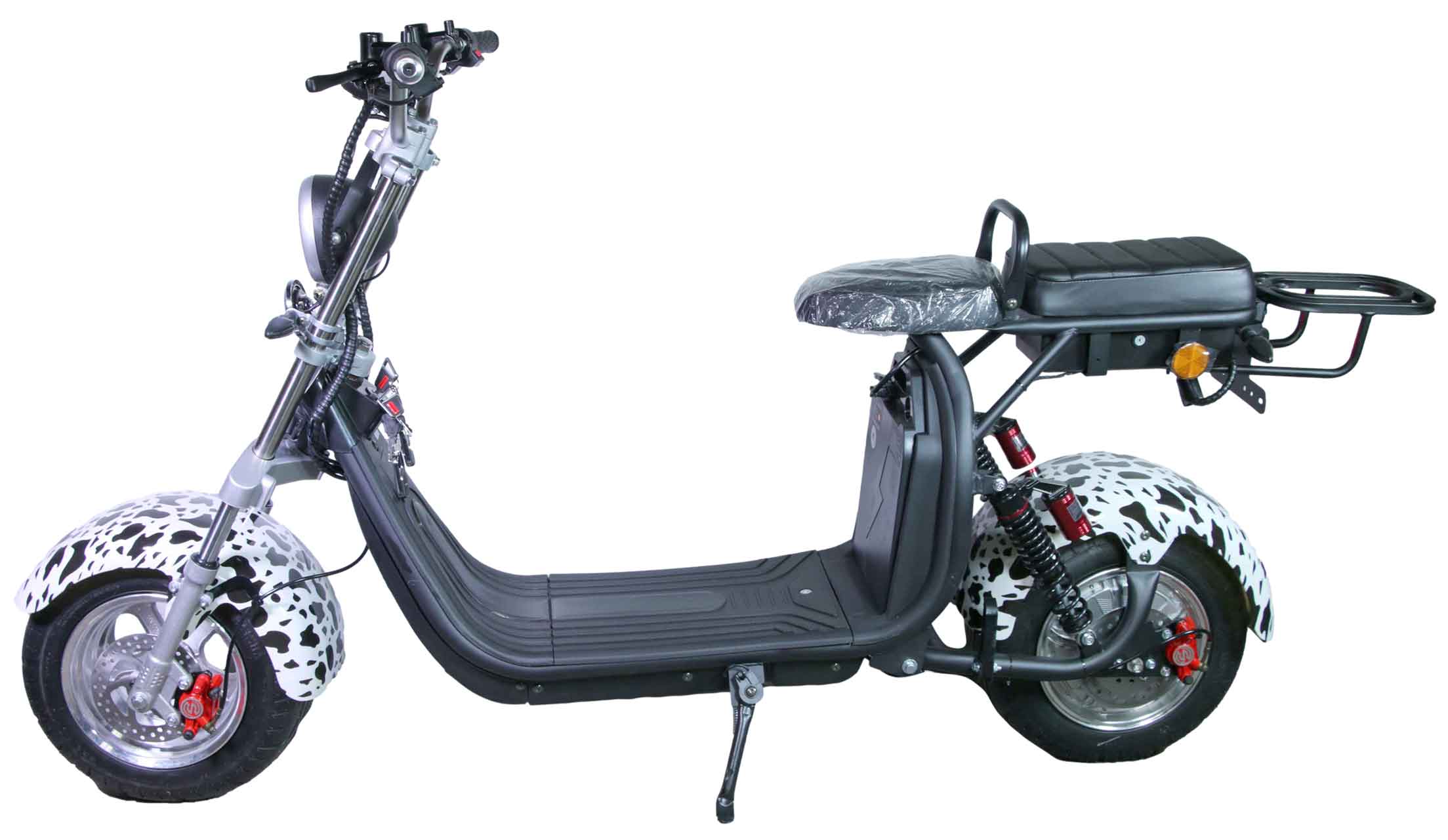 RocknBikes CP1.6 Elektroroller Motorroller 45km/h Taurus Elektro-Scooter CitiyCoco Alu-Felgen Akku 60V20Ah komplett zusammengebaut