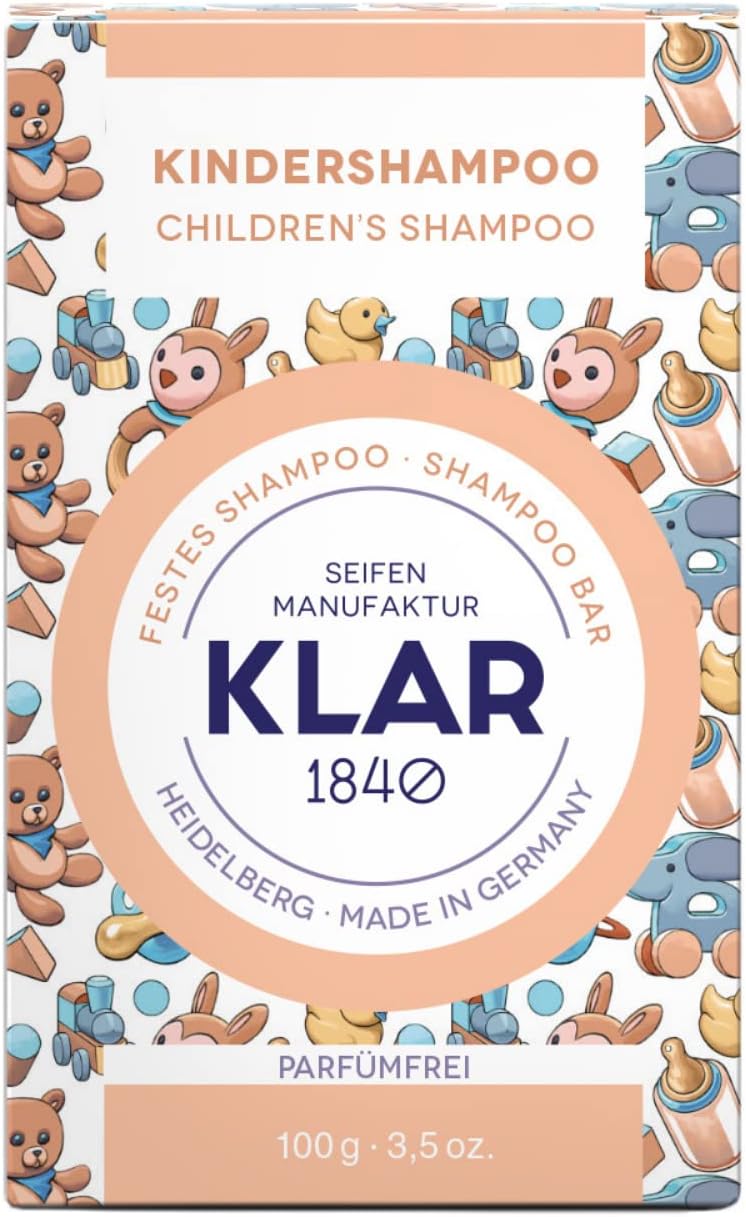 Klar's festes Kindershampoo 704060 parfümfrei 100g