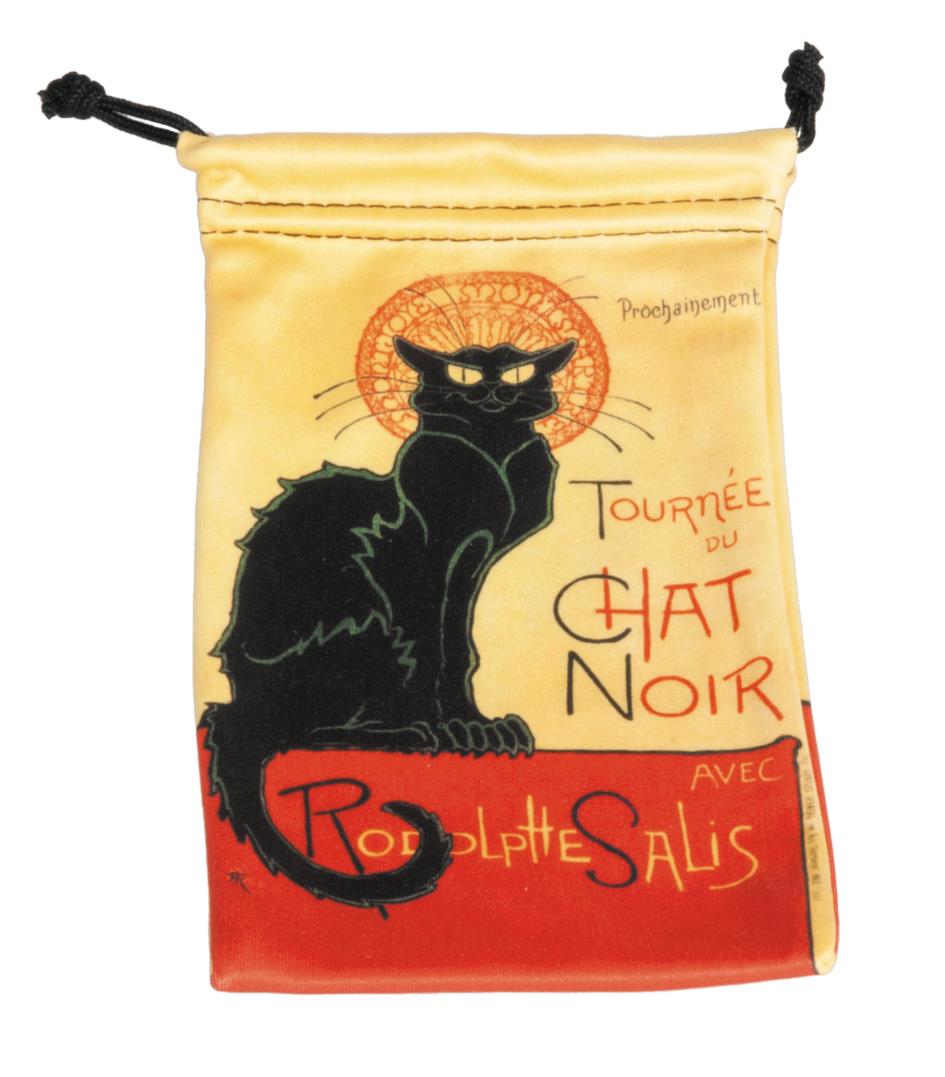 Fridolin  art bag, Chat Noir, 16 x 9 cm Nr. 40684