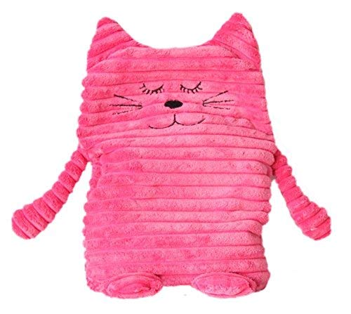 Inwolino 8789 - Wärmetier Katze, pink, 17 x 26 cm, Wärmekissen, Inware