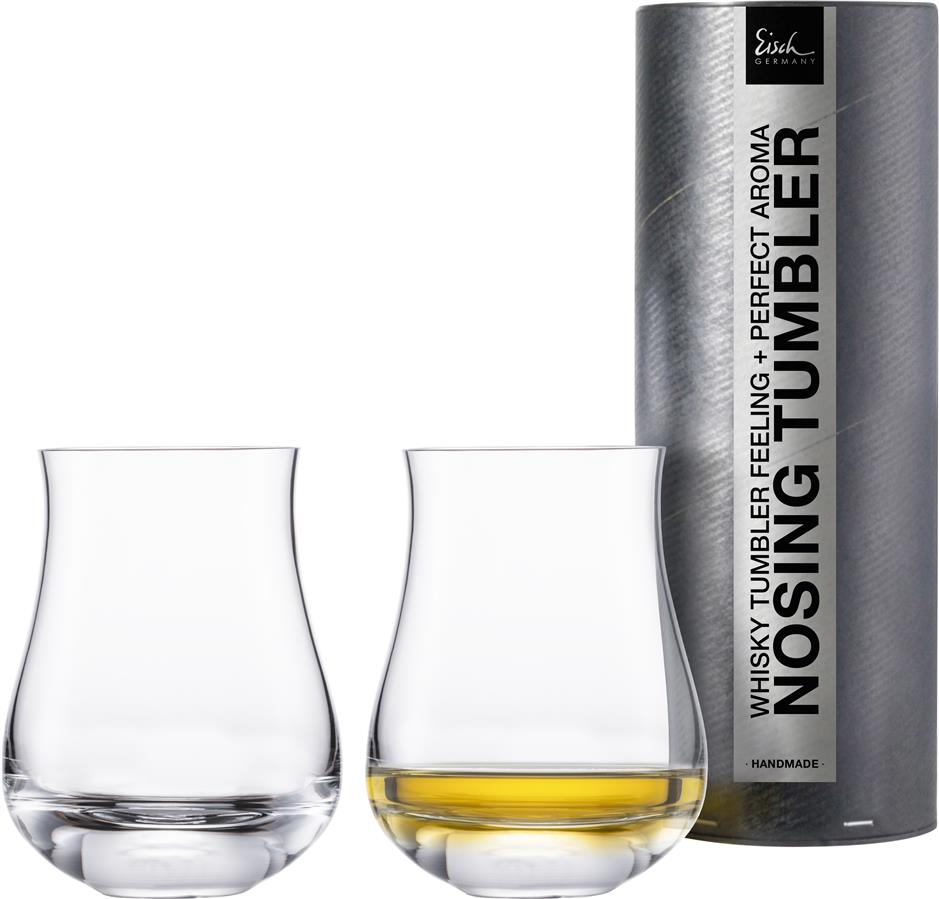 Glashütte Eisch Whisky Nosing Tumbler 128/8, 2 Stk.i.Geschenkröhre Gentleman 86512808