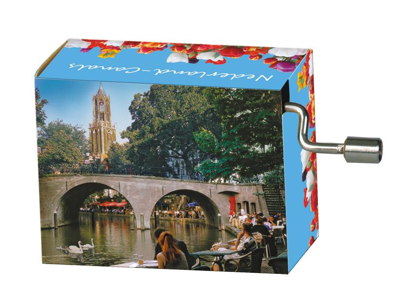 Fridolin  Spieluhr, Tulpen aus Amsterdam, Holland, Brücke Nr. 99131