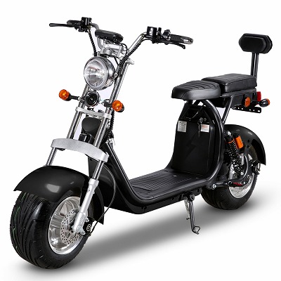 RocknBikes CP1.6 mit Alu-Felgen Motorroller 45km/h Elektroscooter UK-Flag 60V20Ah Komplett zusammengebaut