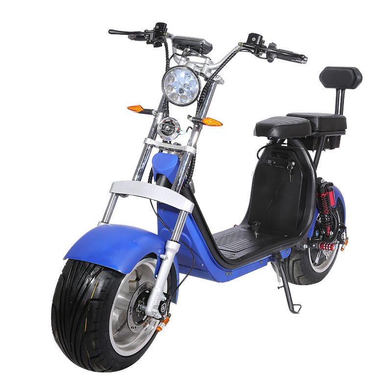 RocknBikes CP1.6 mit Alu-Felgen Motorroller 45km/h Elektroscooter UK-Flag 60V20Ah Komplett zusammengebaut