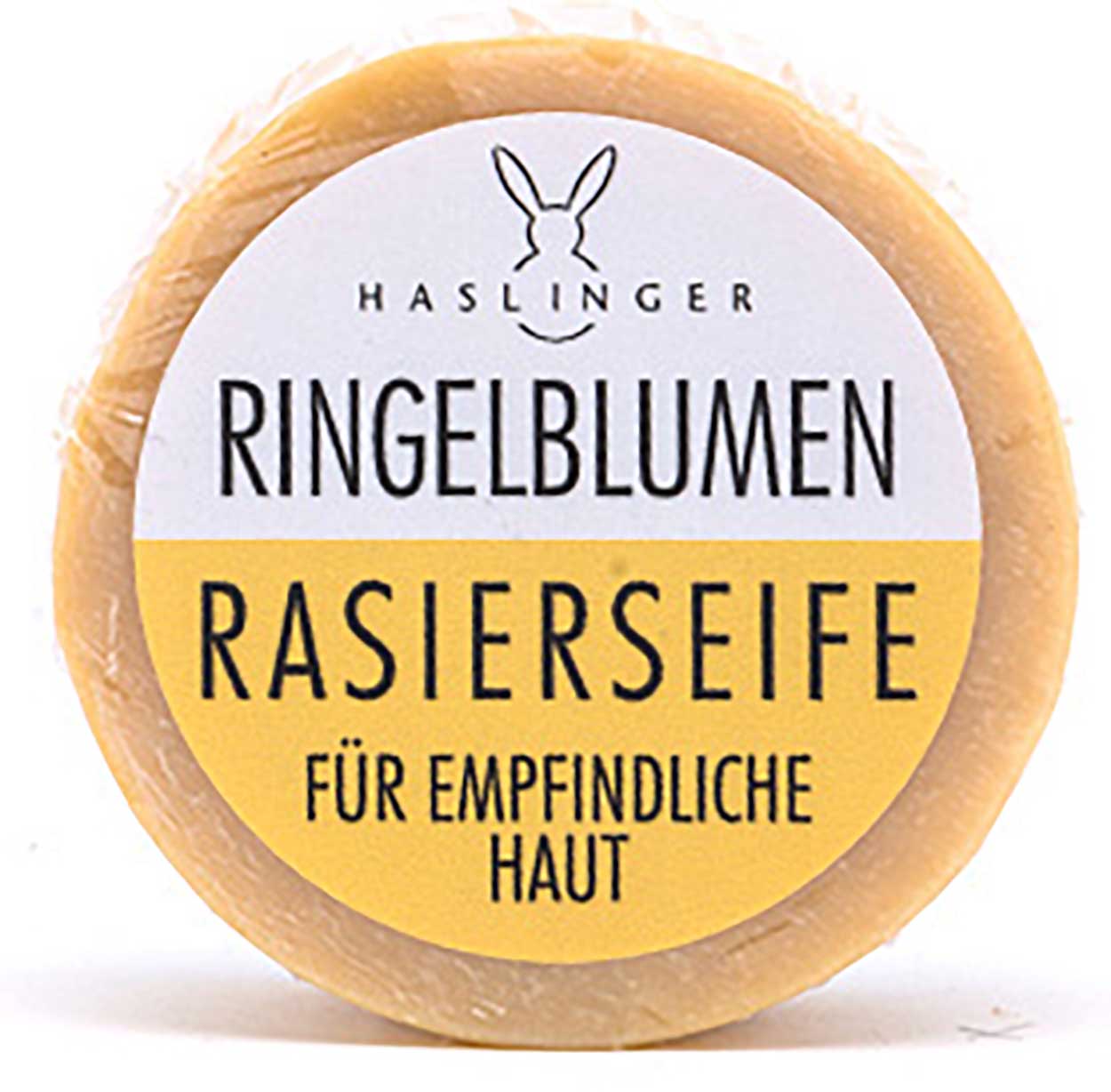 HASLINGER Ringelblumen Rasierseife, 60 g Hergestellt in Österreich 1802