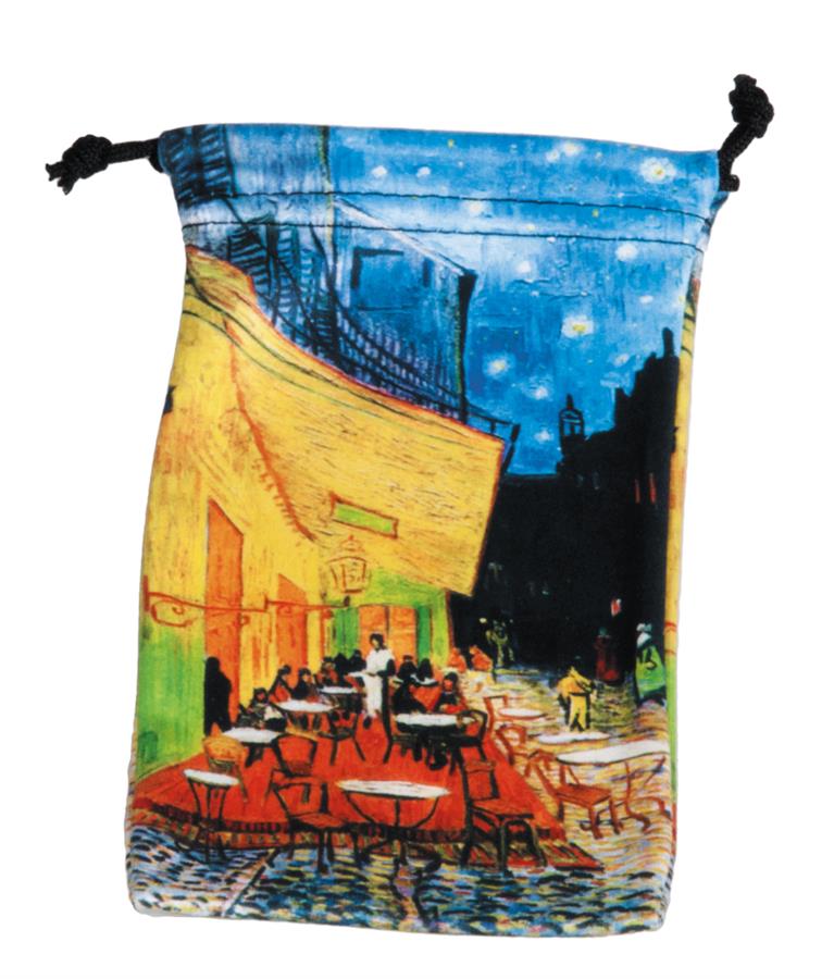 Fridolin  art bag, Van Gogh, Café de Nuit, 16 x 9 cm Nr. 40676